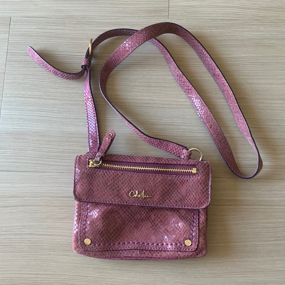 Vintage Leather Cole Haan Crossbody Bag - Picture 1 of 8